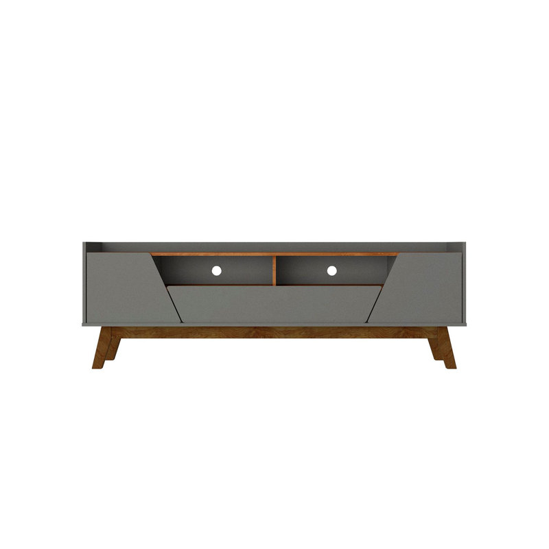Marcus TV Stand for TVs up to 70", Gray/Nature