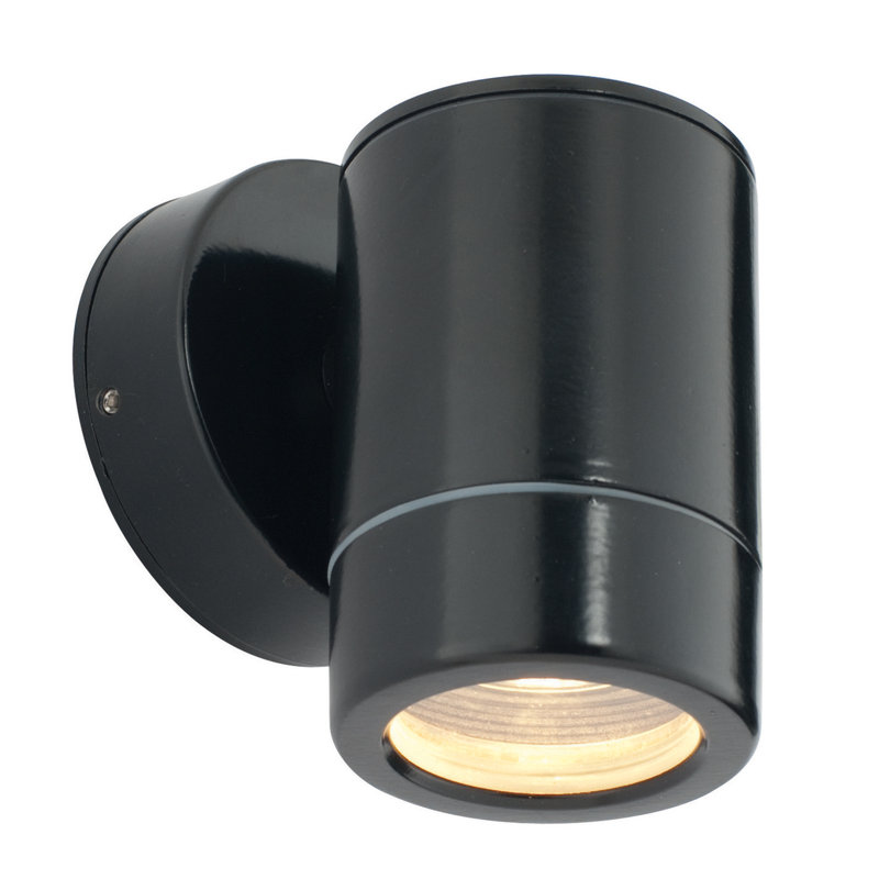 Odyssey 1 Light Outdoor Sconce, Satin Black