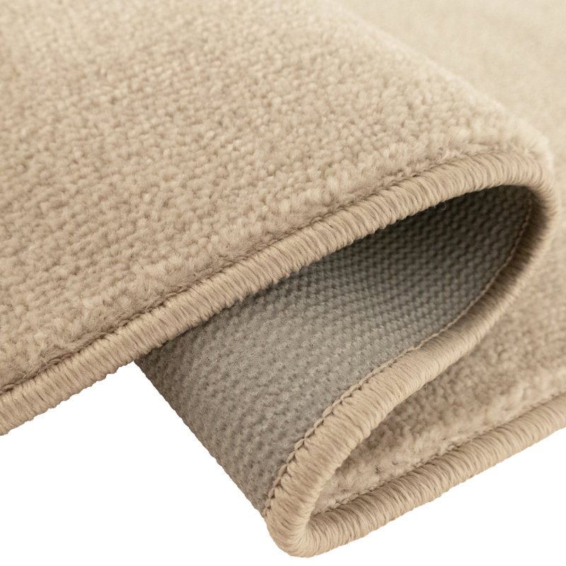 Tapis de couloir de couleur unie et antidérapant lavable au toucher, Tapis de couloir 2 pi 2 po x 30 pi