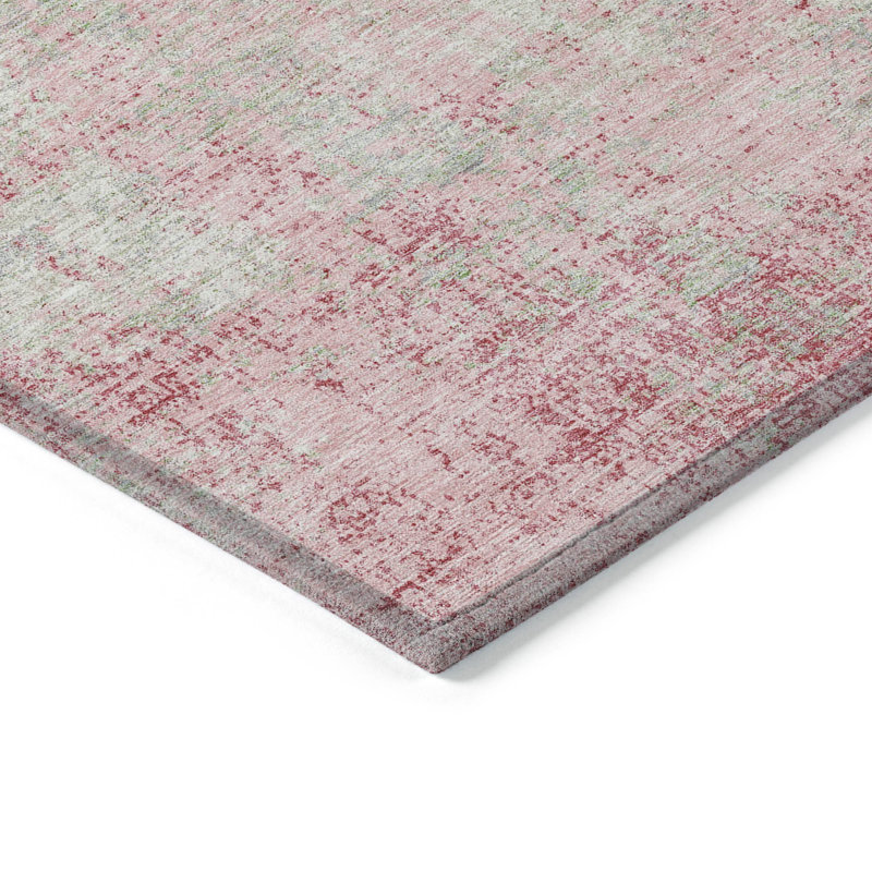 Tapis rectangulaire Aleighna avec envers antidérapant, Tapis de couloir 2 pi 3 po x 7 pi 6 po