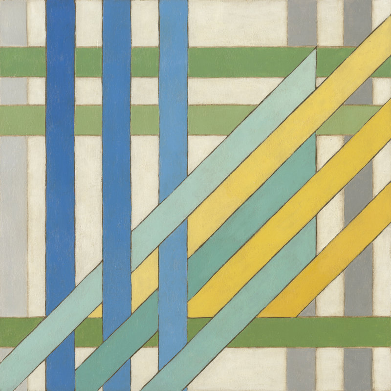 Non-Embellished Lineate II by Megan Meagher - Wrapped Canvas Art Prints, 76cm H x 76cm W x 3.8cm D
