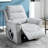 36.6 " W Power Lift Chair Recliners With Infinite Position, Heat, Massage And Lumbar Support-55195781