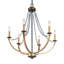 Hickerson 6 - Light Classic/ Traditional Candle Style Chandelier