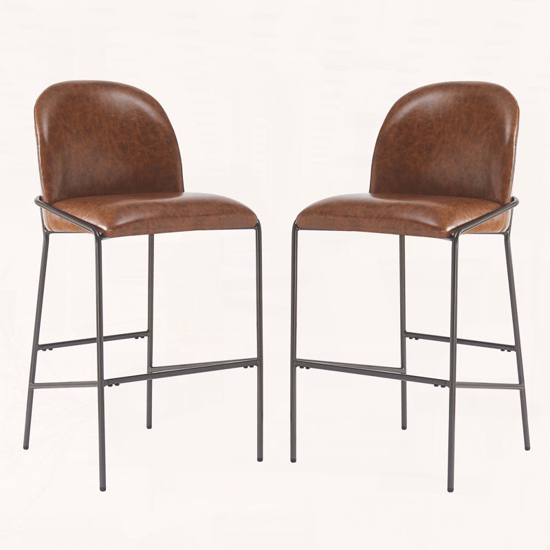 Ensemble de 2 tabourets de bar Galen