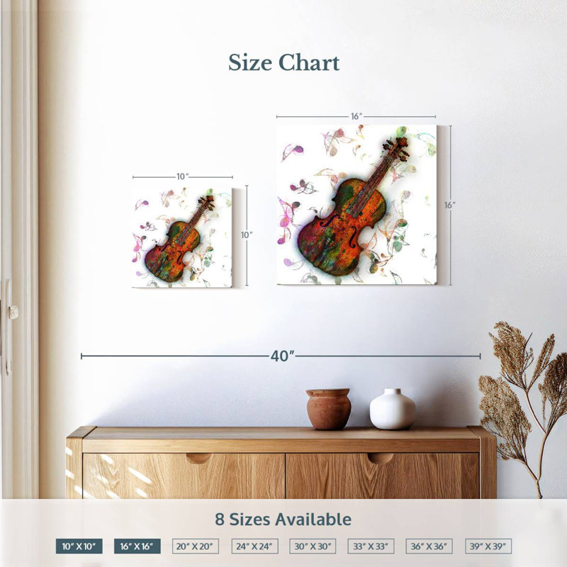 Abarca Violin Lessons, 10" H x 10" W