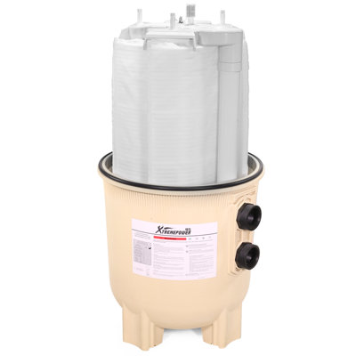 Filtre de natation enterré XtremepowerUS Maximum Clean - beige