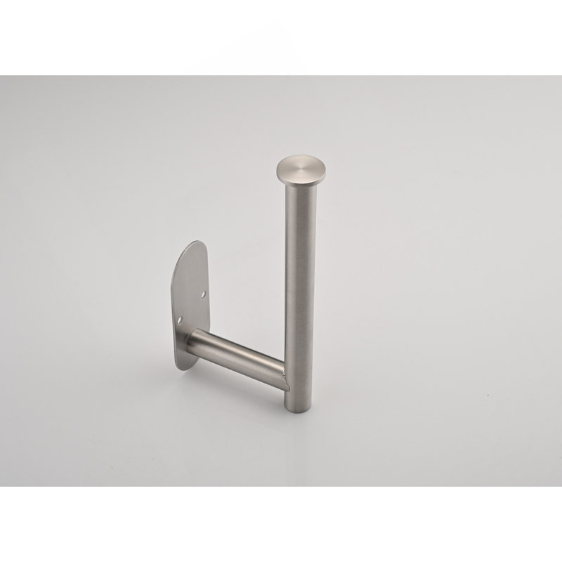 Paper Towel Holder - Self-Adhesive Or Drilling, Stainless Steel Wall-Mounted Paper Towel Holder For Kitchen, Bathroom