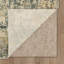 Tapis abstrait vert / beige Ankara-61240751
