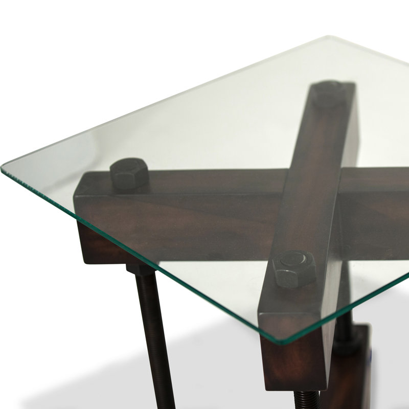 Killington Glass End Table