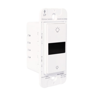 Smart Ligting LED Display Dimmer Switch - Wifi Remote App Control; Compatible With Alexa And Google Home Assistant, No Hub Required