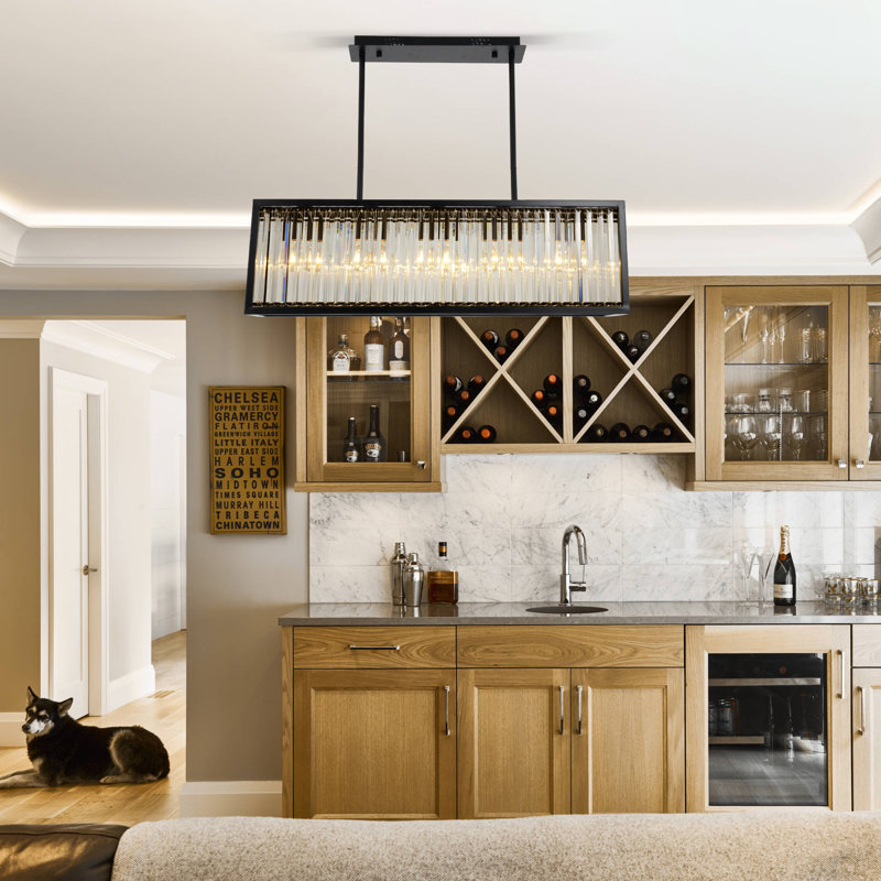 Lustre en cristal 5 lumières