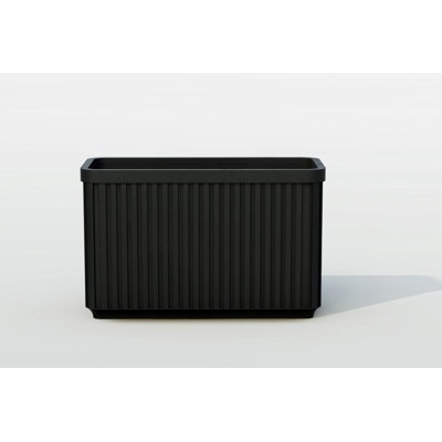 Modern Fully Drawn Stainless Steel Flower Box