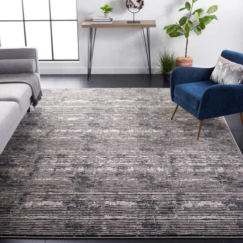 Fowler Performance Abstract Rug, Rectangle 3' x 5'