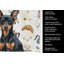 Serviette de cuisine noir et brun clair Pinscher-1234934332