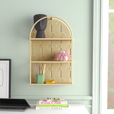 Olympias Metal Accent Shelf