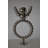 Modern Abstract Of A Happy Man Metal Chrome Balls Statue Size: 14" X 6" X 26"H