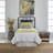 Edmund Open-Frame Twin Metal Headboard w/ Center Panel-758127998-709905578