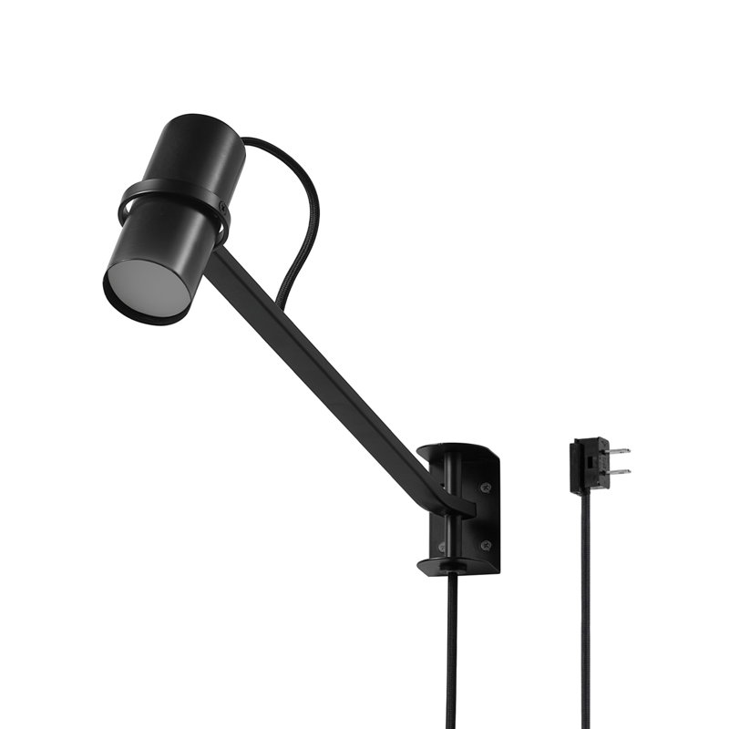 Projecteur noir 1 lumière