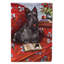 Drapeau de maison Hvidovre Sheltie Halloween en polyester à 2 faces 3 x 2 pi-81032129