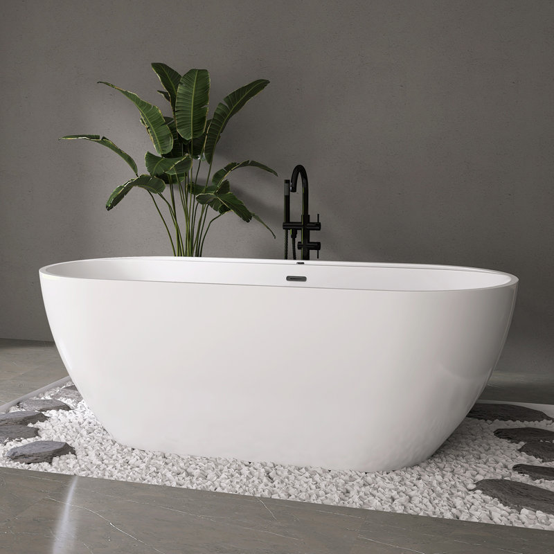x 31.5'' Whirlpool Acrylic Bathtub