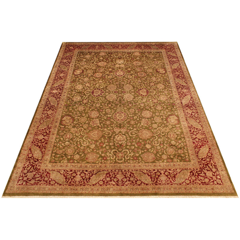 Roby Hand Knotted Wool Oriental Rug
