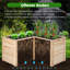 Ashaureah Wood Planter Box