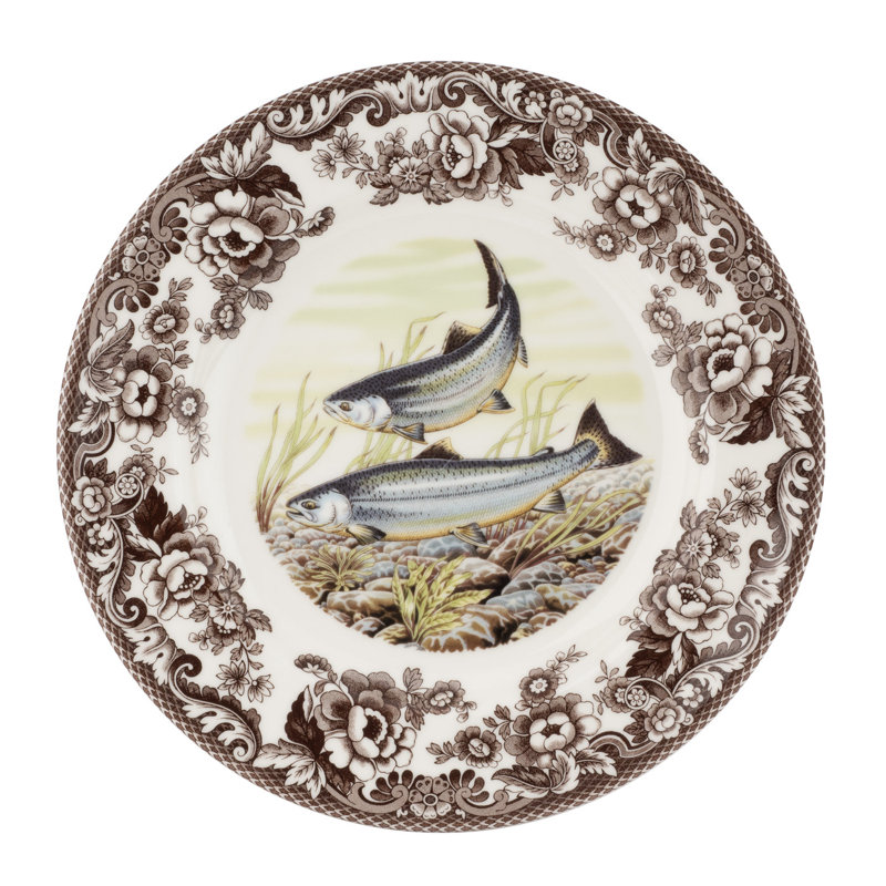 Assiette plate Spode Woodland