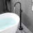 1 Handle Floor Clawfoot Tub Faucet-62789819