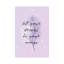 Purple Feathers by Martina Pavlova - Print on Canvas-364020536-364020535