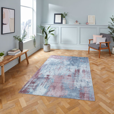 Rio area rug Printed Rectangle Grey