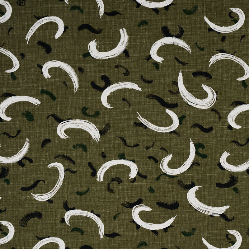 Tissu Schumacher x David Kaihoi, Olive