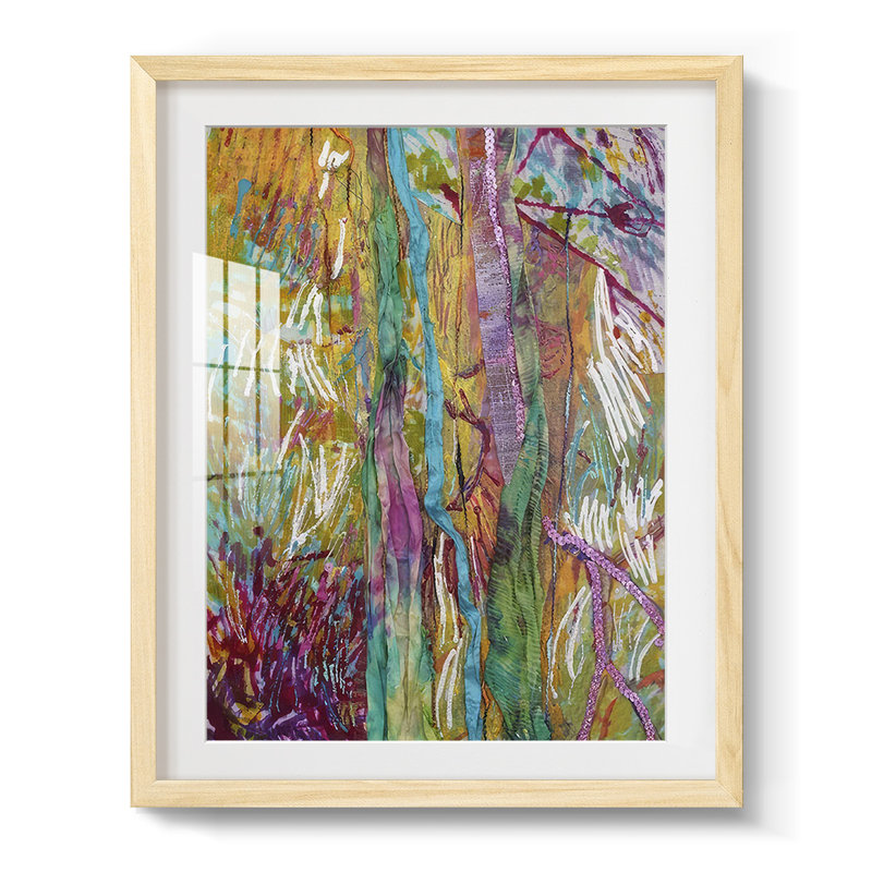 Wake Dream II - impression encadrée, Naturel, H 28,5 po x l 20,5 po