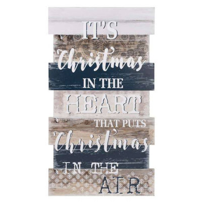 « It’s Christmas in the hear »