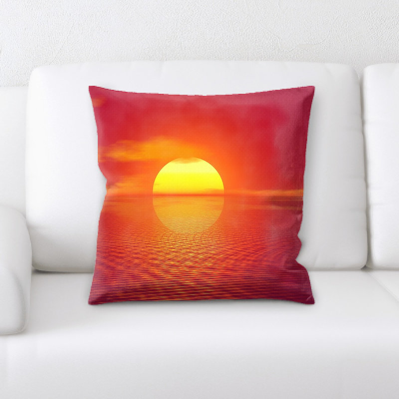 Microsuede Throw Pillow