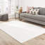 Tapis blanc uni fait à la main Jaipur Living Yasmin (9 pi x 12 pi)-21812579