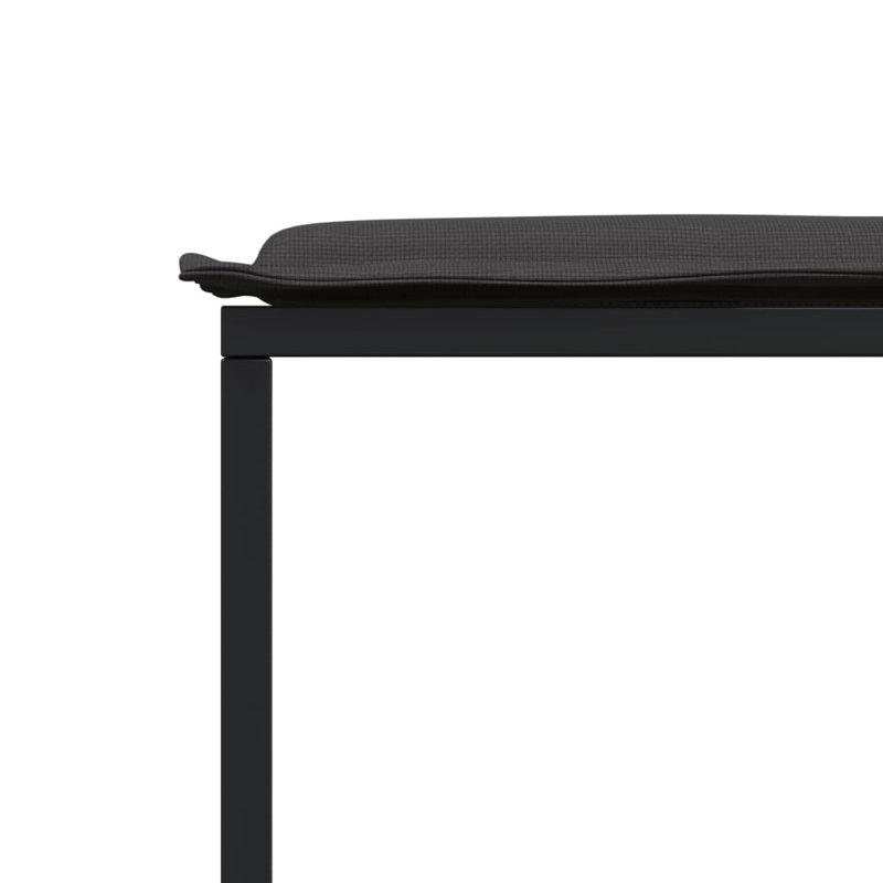  Garden Dining Set Black