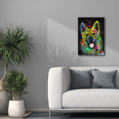 «Dakota Fields» «Love Light» par Dean Russo Studios, art mural sur toile