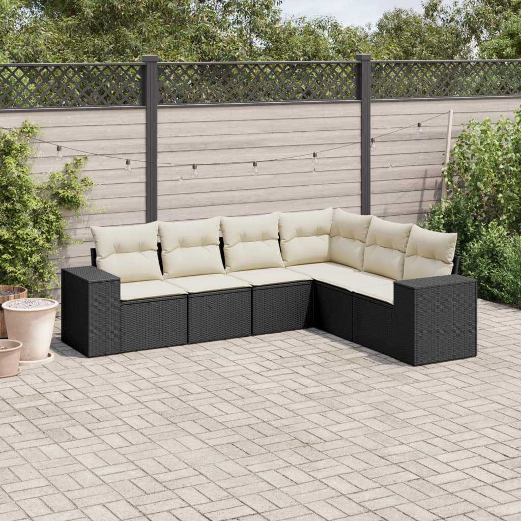 Gartensofa mit Kissen