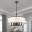Berthine 7 - Light Dimmable Drum Chandelier-22524454