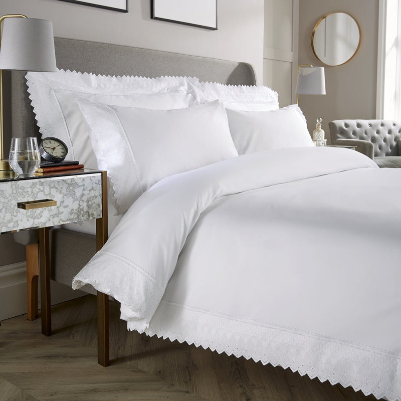 Sateen Paisley Duvet Cover, Super King Duvet Cover