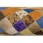 Tapis multicolore moderne en similicuir 8X10
