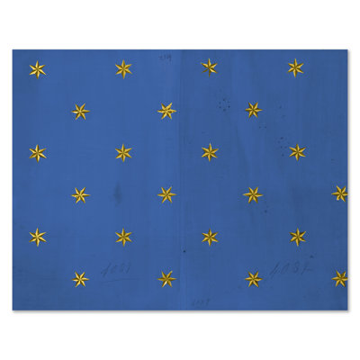 Etoile - Blue Print by Paule Marrot