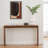 Unadilla 54-inch Rectangular Reclaimed Teak Waterfall Console Table