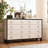 Modern 8-Drawer Storage Cabinet With Square Handles