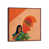 Classic Brown Wood Framed Canvas selected