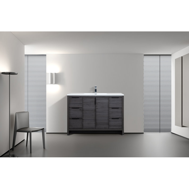Meuble-lavabo simple 48 po Evana