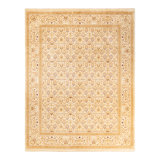 Keenan One-of-a-Kind Hand-Knotted Ivory Area Rug 7'10" x 10'1"