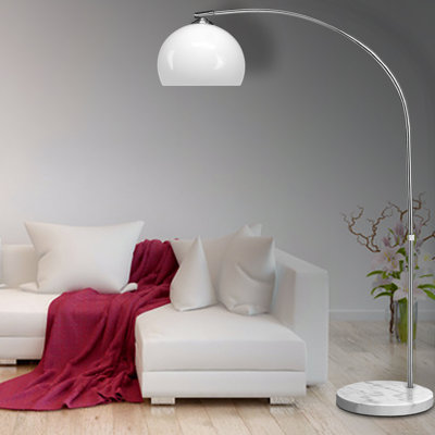 Juniper 220cm Arched Floor Lamp Set