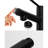 Modern Matte Black Bathroom Faucet, 1 Deck Mounting, Flow & Fountain Toggle, Scratch-, Water Saving, Easy To Install Single Handle Tap, 1 Hole Mount, Feature, Corrosion, Conservation, Diy Kit-121597091
