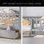 Lit simple en bois avec deux tiroirs-2114503012